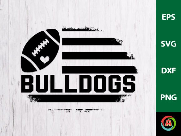 Bulldogs Football T-Shirt: Graphics for Crafts