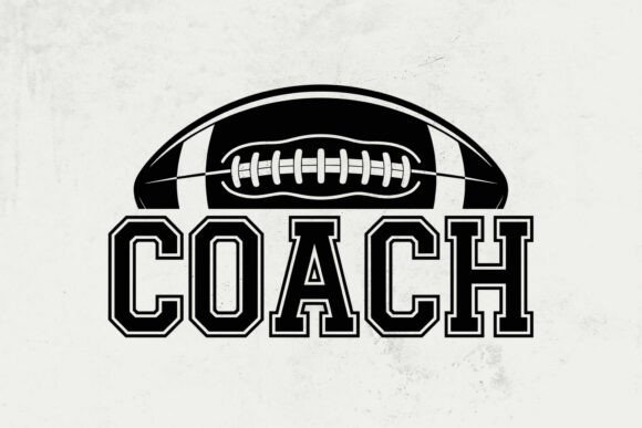 Football Coach SVG: Graphics for Crafts