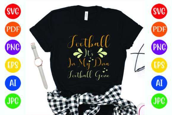 Football DNA Gene Graphics & T-Shirt Designs Review