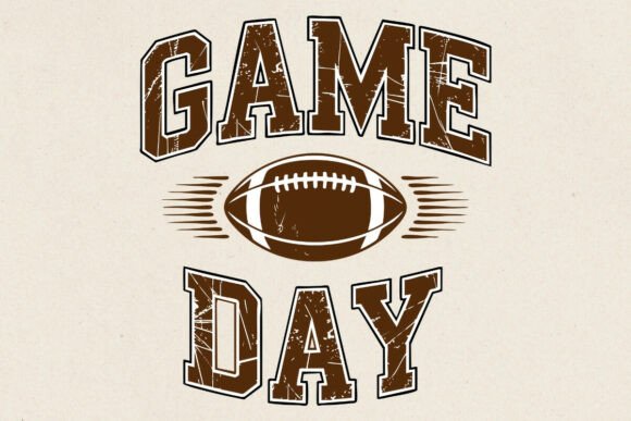 Football Game Day Graphics for Crafts
