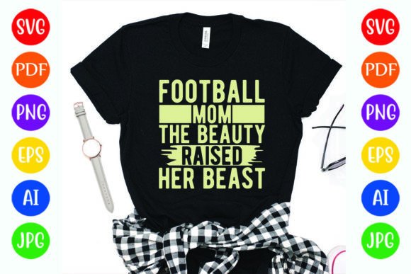 Football Mom Graphics & T-Shirt Designs Review