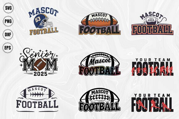 Football Svg Bundle: Pro Graphics for Crafts