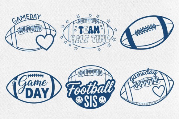 Game Day Football SVG: Graphics for Crafts