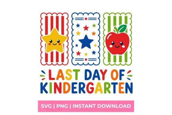 Kindergarten SVG for T-Shirt Designs & Graphics