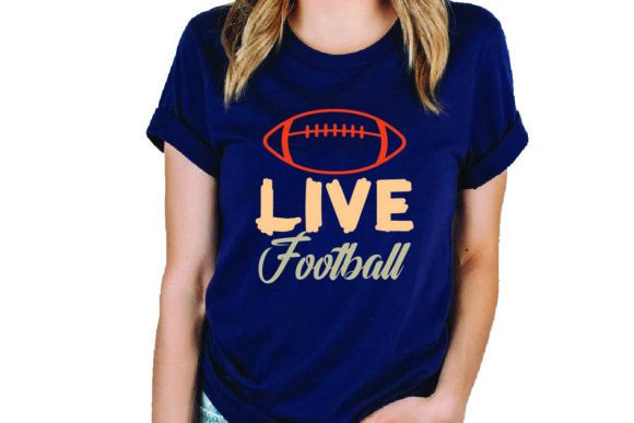 Live Football Graphics for T-Shirt Designs