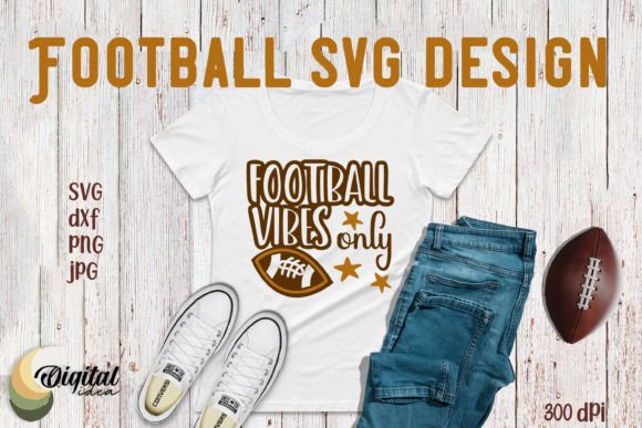 Shirt Designs SVG: Football Graphics for Crafts