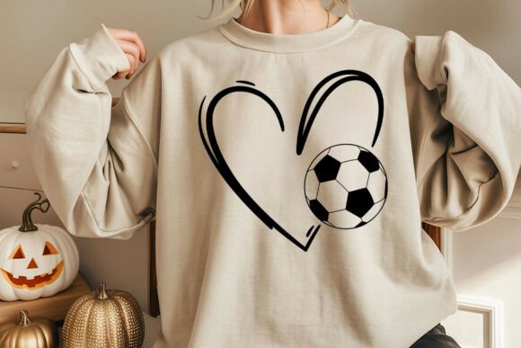 Soccer Heart SVG: Graphics for Crafts