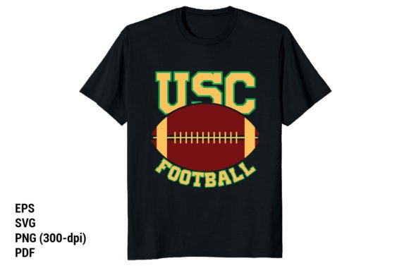 USC Football Graphics for T-Shirt Designs